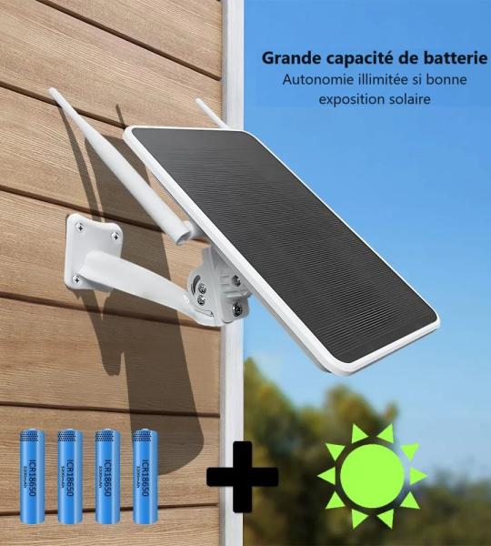 Routeur wifi 4G LTE à panneau solaire