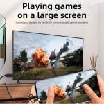 Câbles Universal 3 en 1 pour mobile intelligent vers ordinateur ,projecteur et TV